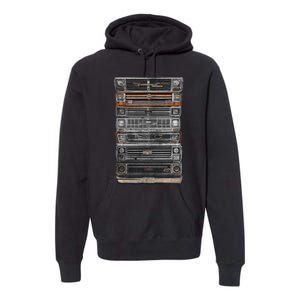 Square Body Truck An American Legend Classic Truck Slummed Premium Hoodie