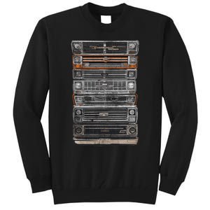 Square Body Truck An American Legend Classic Truck Slummed Tall Sweatshirt