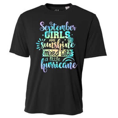 September Birthday Tie Die Cooling Performance Crew T-Shirt