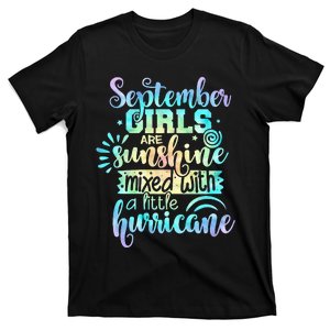 September Birthday Tie Die T-Shirt