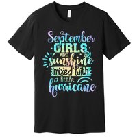 September Birthday Tie Die Premium T-Shirt