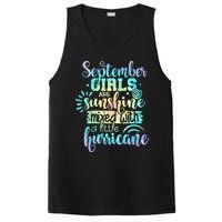 September Birthday Tie Die PosiCharge Competitor Tank