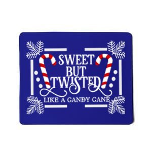 Sweet But Twisted Like A Candy Cane Funny Christmas Outfits Gift Mousepad