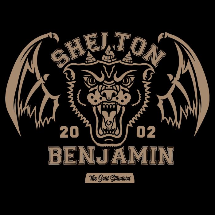 Shelton Benjamin The Gold Standard Est 2002 Flexfit Unipanel Trucker Cap