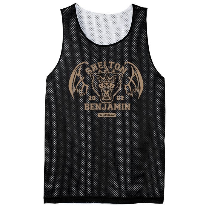 Shelton Benjamin The Gold Standard Est 2002 Mesh Reversible Basketball Jersey Tank