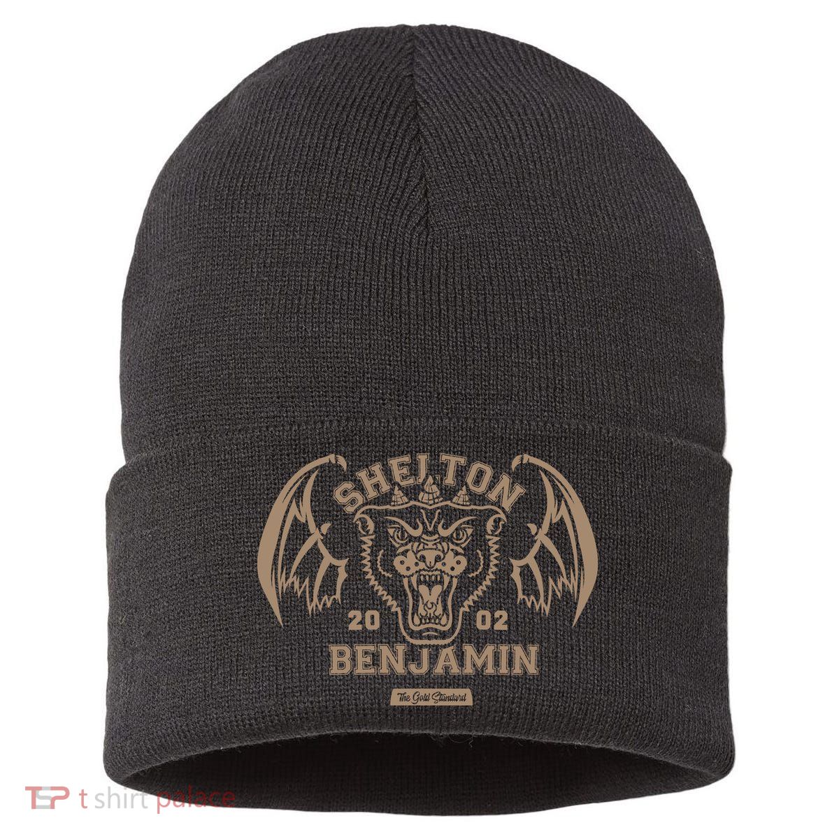 Shelton Benjamin The Gold Standard Est 2002 Sustainable Knit Beanie