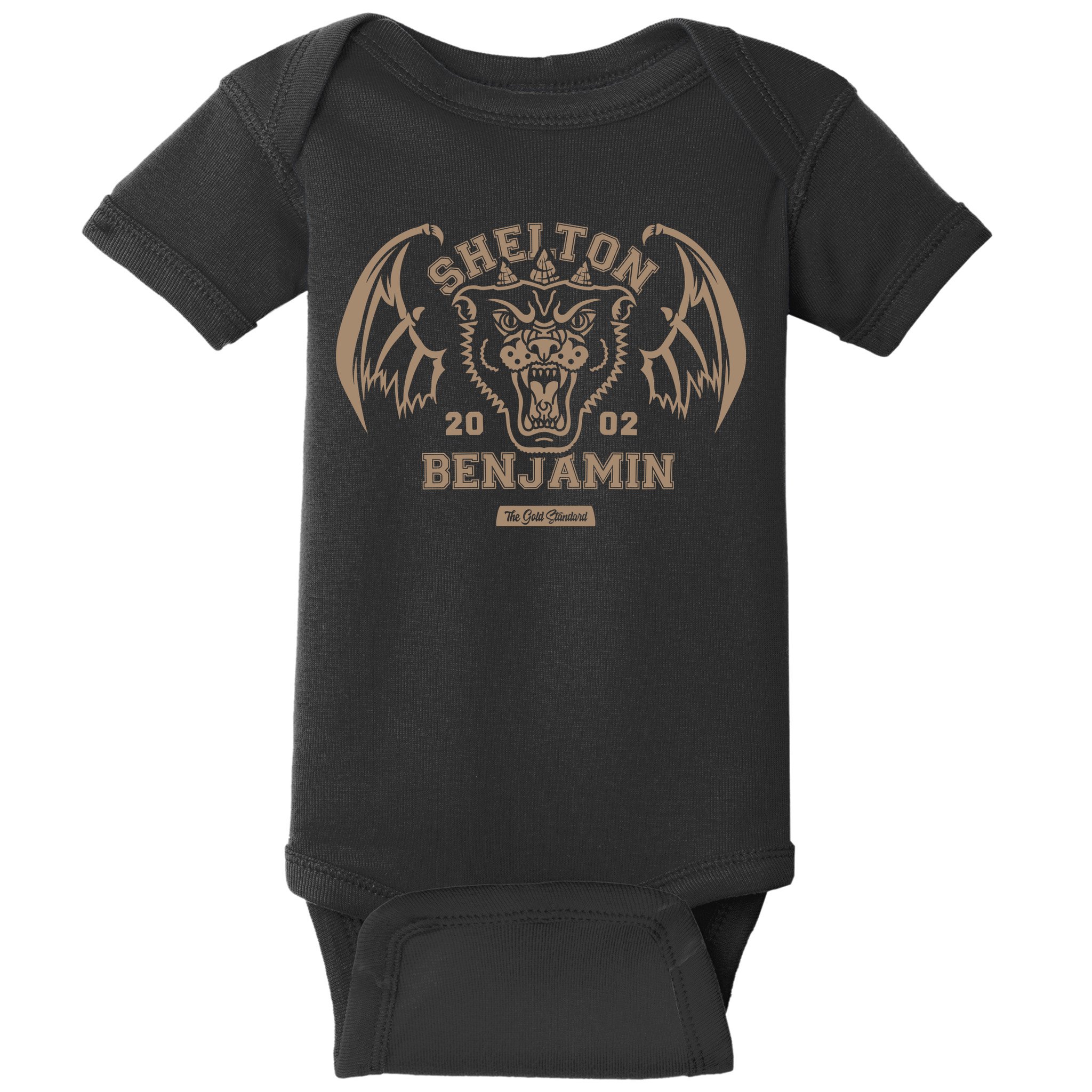Shelton Benjamin The Gold Standard Est 2002 Baby Bodysuit