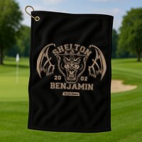 Shelton Benjamin The Gold Standard Est 2002 Golf Towel