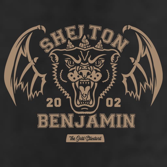 Shelton Benjamin The Gold Standard Est 2002 Golf Towel