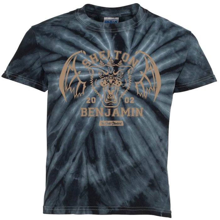 Shelton Benjamin The Gold Standard Est 2002 Kids Tie-Dye T-Shirt