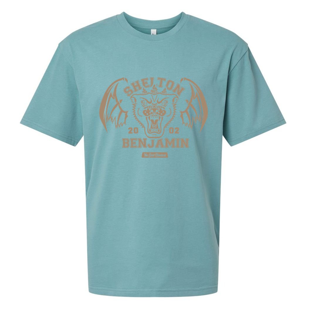 Shelton Benjamin The Gold Standard Est 2002 Sueded Cloud Jersey T-Shirt
