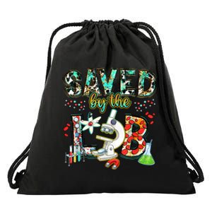 Saved By The Lab Week Medical Laboratory Science Professor Drawstring Bag