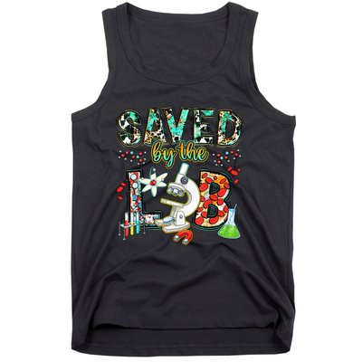 Saved By The Lab Week Medical Laboratory Science Professor Tank Top