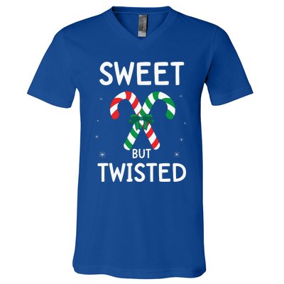 Sweet But Twisted Christmas Gift V-Neck T-Shirt