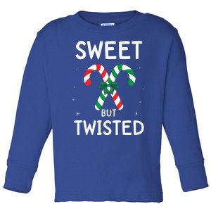 Sweet But Twisted Christmas Gift Toddler Long Sleeve Shirt