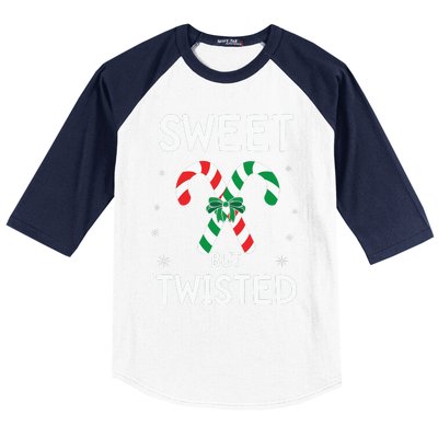 Sweet But Twisted Christmas Gift Baseball Sleeve Shirt