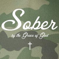 Sober By The Grace Of God Recovery Funny Christian Legacy Tie Dye Trucker Hat