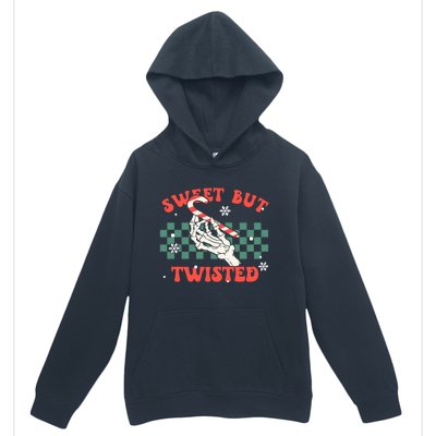 Sweet But Twisted Skeleton Hand Groovy Retro Christmas Xmas Gift Urban Pullover Hoodie