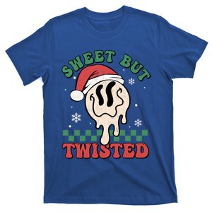 Sweet But Twisted Driping Face Groovy Retro Christmas Xmas Cool Gift T-Shirt