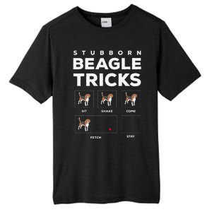 Stubborn Beagle Tricks Tall Fusion ChromaSoft Performance T-Shirt