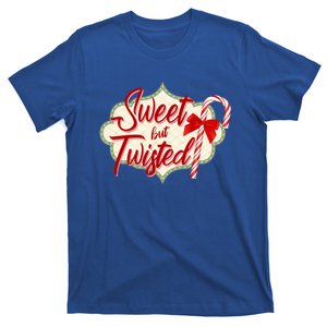 Sweet But Twisted Candy Cane Pajama Ugly Sweater Christmas Cute Gift T-Shirt