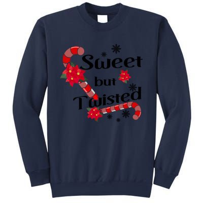 Sweet But Twisted Candy Cane Stocking Stuffer Christmas Gift Sweatshirt