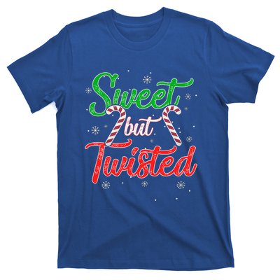 Sweet But Twisted Funny Candy Cane Christmas Meaningful Gift T-Shirt