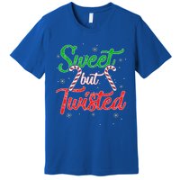 Sweet But Twisted Funny Candy Cane Christmas Meaningful Gift Premium T-Shirt