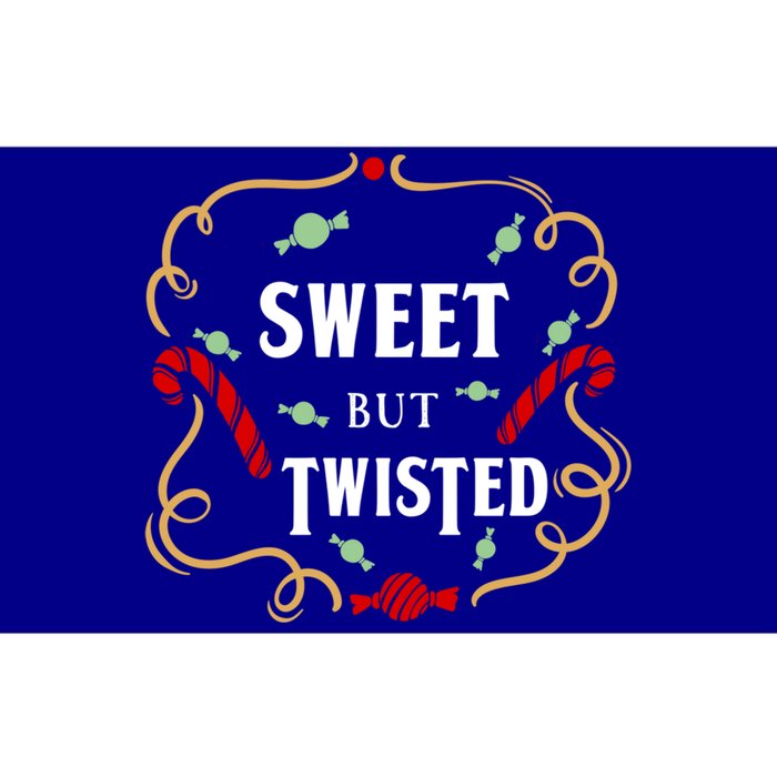 Sweet But Twisted Candy Cane Great Gift Bumper Sticker