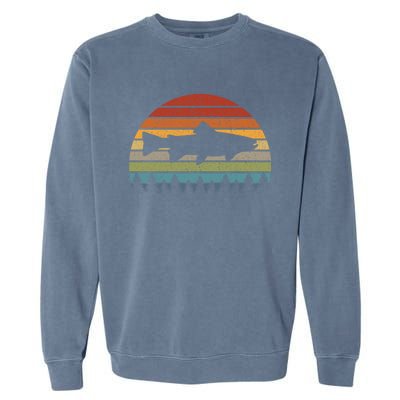 Speckled Brook Trout Freshwater Fishing Gift Great Gift Garment-Dyed Sweatshirt