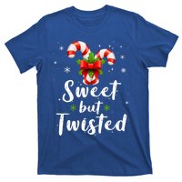 Sweet But Twisted Funny Candy Cane Christmas Gift T-Shirt