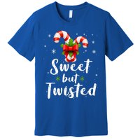 Sweet But Twisted Funny Candy Cane Christmas Gift Premium T-Shirt