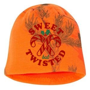 Sweet But Twisted Candy Canes Christmas Holiday Kati - Camo Knit Beanie