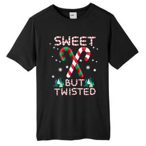 Sweet But Twisted Candy Cane Sweets Candy Christmas Great Gift Tall Fusion ChromaSoft Performance T-Shirt