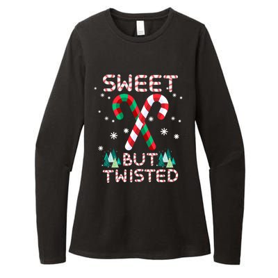 Sweet But Twisted Candy Cane Sweets Candy Christmas Great Gift Womens CVC Long Sleeve Shirt