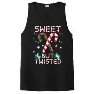 Sweet But Twisted Candy Cane Sweets Candy Christmas Great Gift PosiCharge Competitor Tank