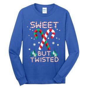 Sweet But Twisted Candy Cane Sweets Candy Christmas Great Gift Tall Long Sleeve T-Shirt