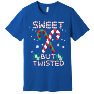 Sweet But Twisted Candy Cane Sweets Candy Christmas Great Gift Premium T-Shirt