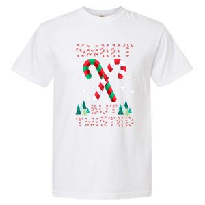 Sweet But Twisted Candy Cane Sweets Candy Christmas Great Gift Garment-Dyed Heavyweight T-Shirt