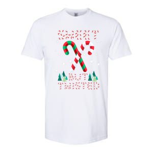 Sweet But Twisted Candy Cane Sweets Candy Christmas Great Gift Softstyle CVC T-Shirt