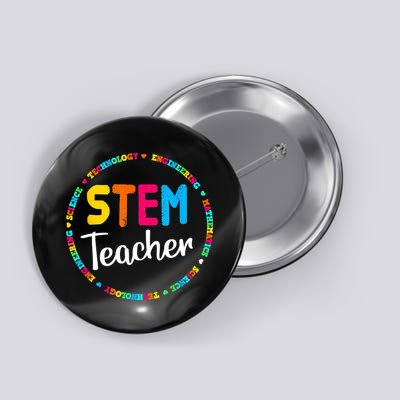 STEAM Back To School Funny STEM Teacher Button