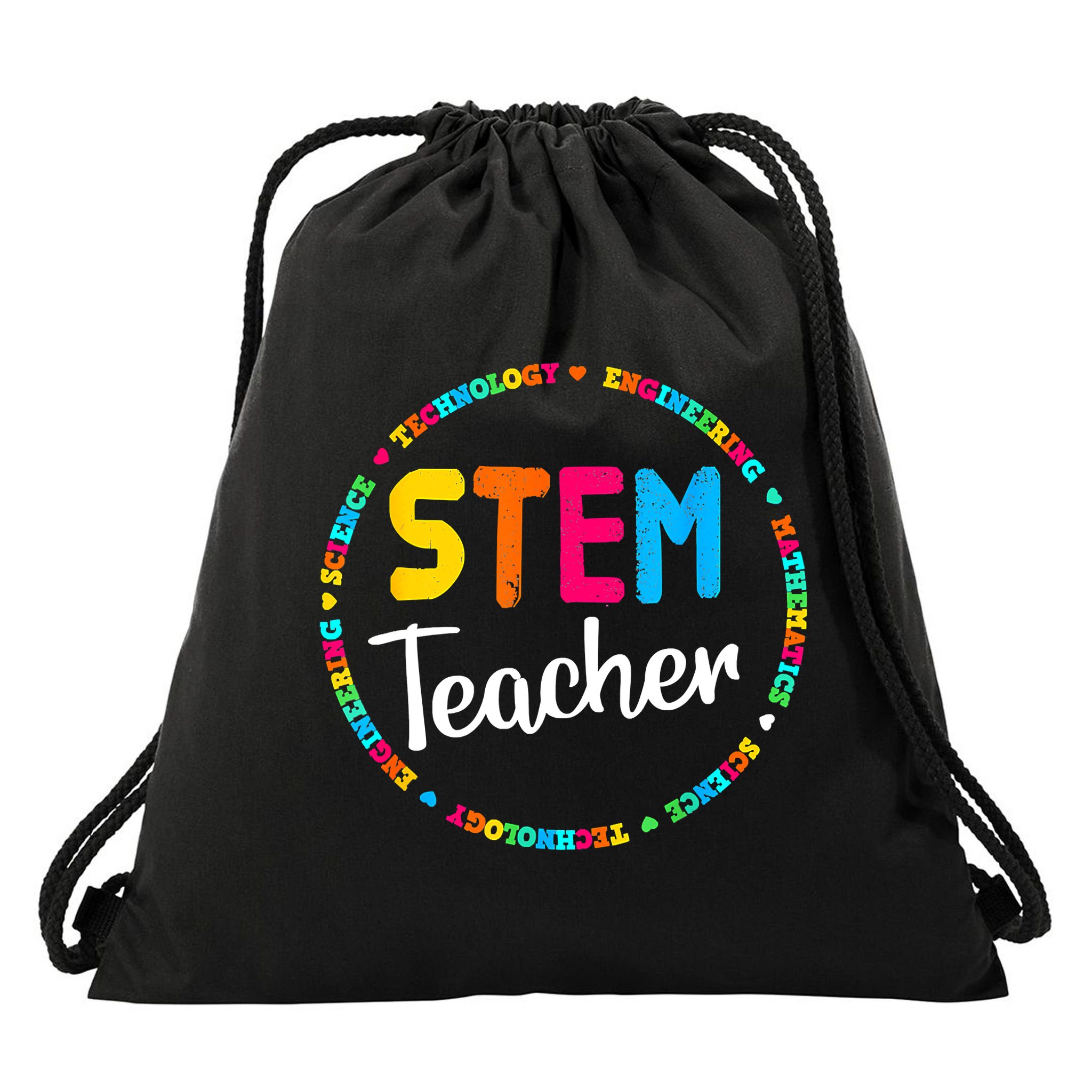 STEAM Back To School Funny STEM Teacher Drawstring Bag