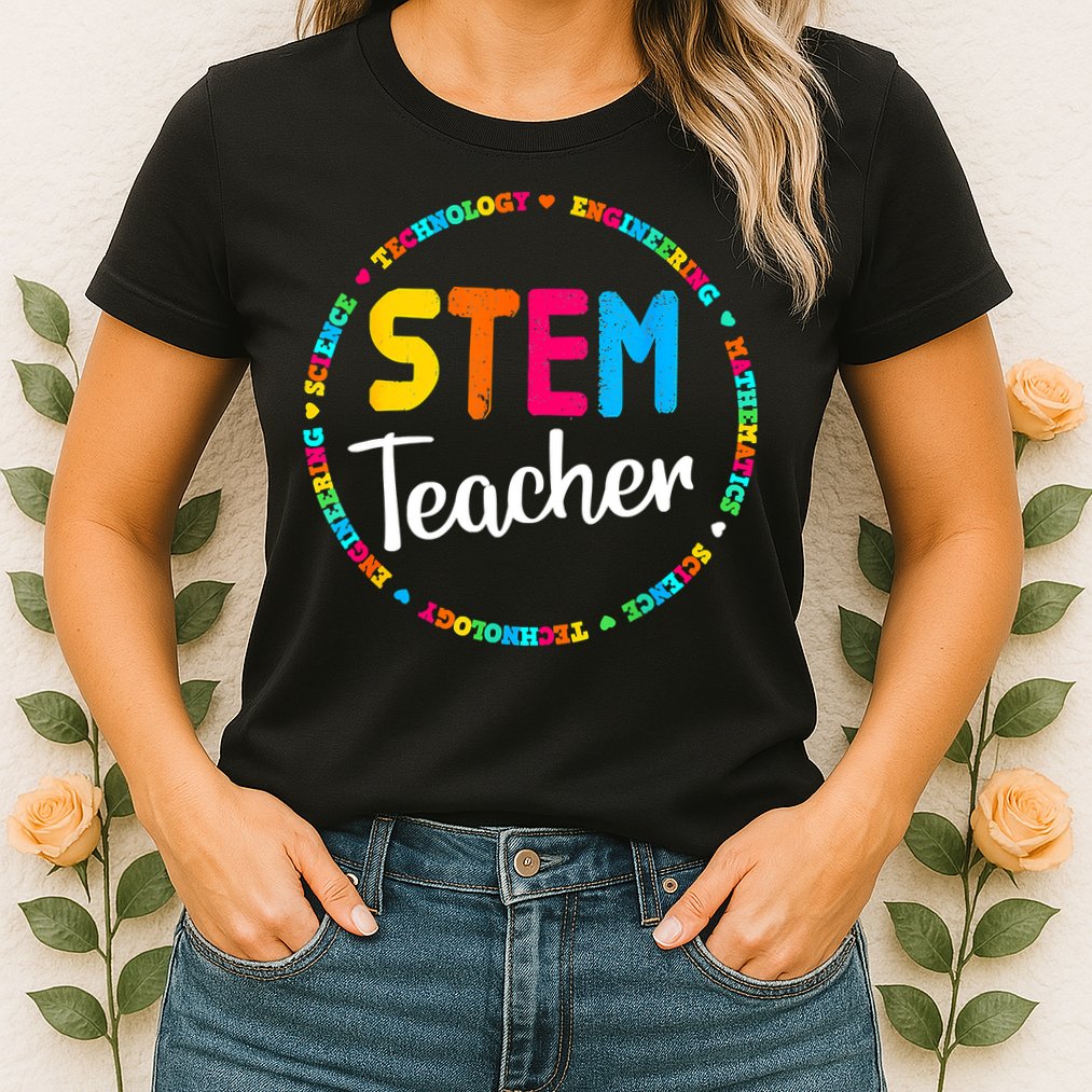STEAM Back To School Funny STEM Teacher Womens T-Shirt