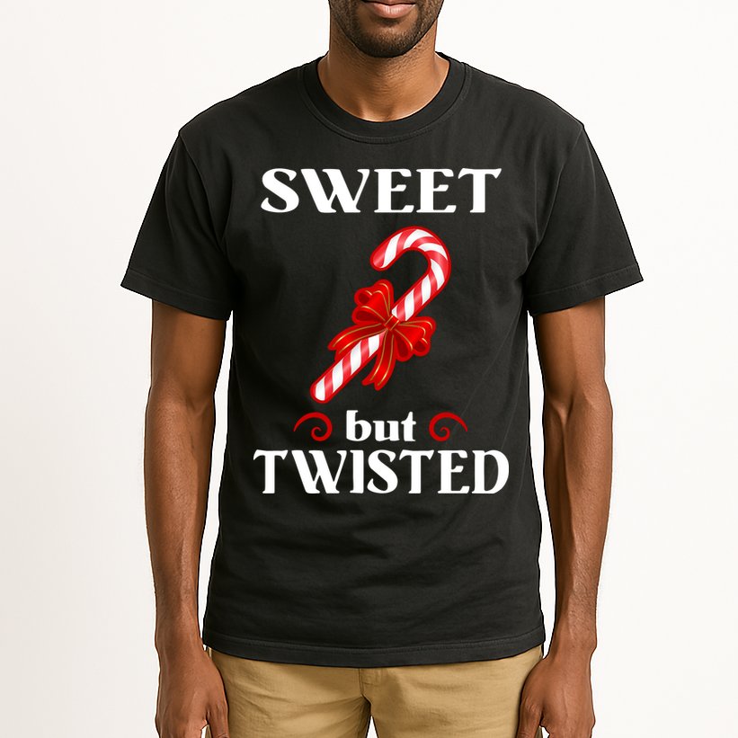 Sweet But Twisted Candy Cane Tall T-Shirt