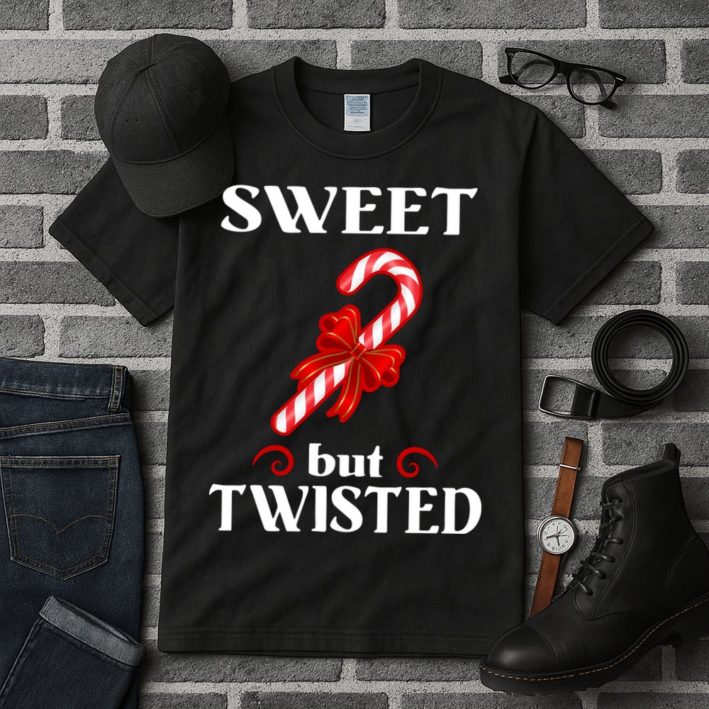 Sweet But Twisted Candy Cane Tall T-Shirt