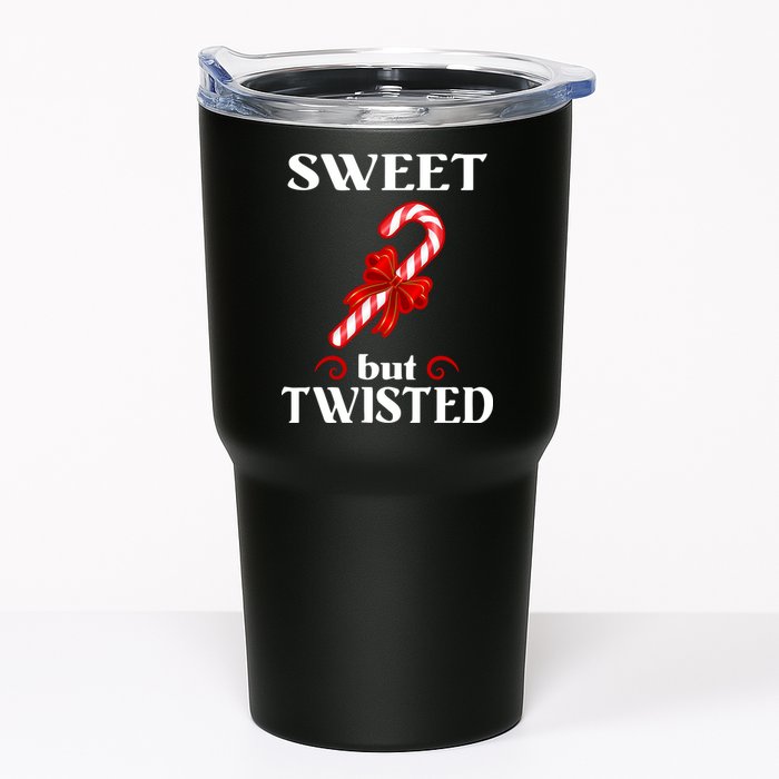 Sweet But Twisted Candy Cane Tumbler
