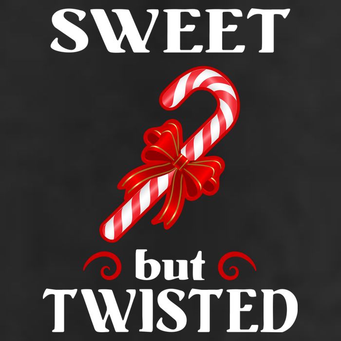 Sweet But Twisted Candy Cane Golf Towel