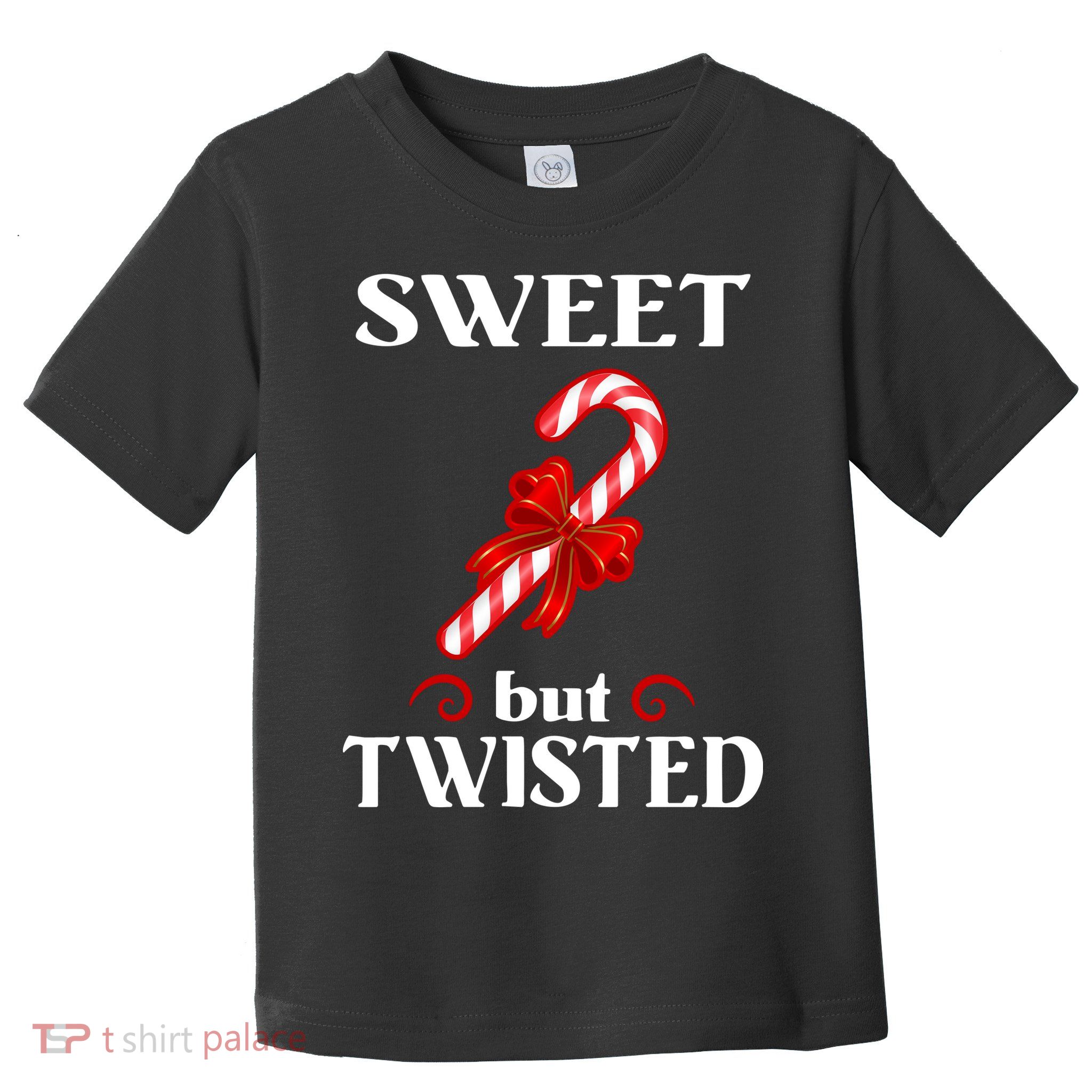 Sweet But Twisted Candy Cane Toddler T-Shirt