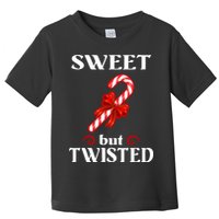 Sweet But Twisted Candy Cane Toddler T-Shirt