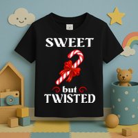Sweet But Twisted Candy Cane Toddler T-Shirt